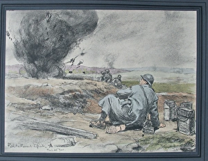 Images Dated 15th June 2012: Difficult provisioning condition on the Yser Plain