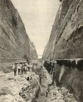 Solid Prints: Digging Corinth Canal