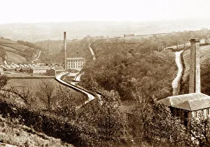 Digley Valley near Holmfirth early 1900s