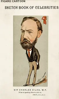 Wentworth Prints: Dilke (Caricature)