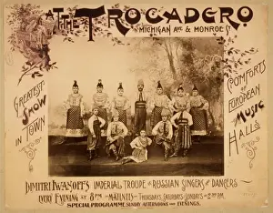 Troup Prints: Dimitri Iwanoffs Imperial Troup of Russian singers and danc