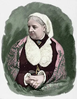 Iberian Collection: Dinah Craik (1826-1887). Engraving. Colored