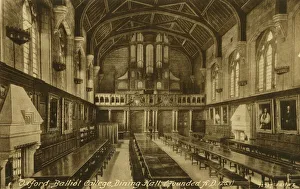 University Collection: The Dining Hall of Balliol College, Oxford University