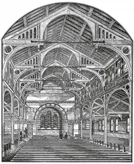 Dining Hall, Holborn Union Workhouse, Mitcham, Surrey