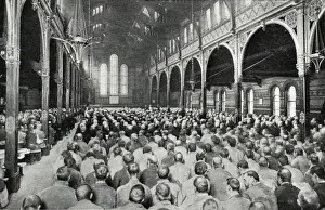 Holborn Prints: Dining Hall, Holborn Union Workhouse, Mitcham, Surrey