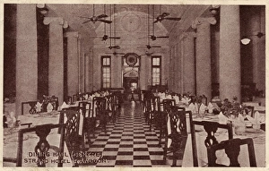 Images Dated 27th March 2017: Dining Hall, Strand Hotel, Rangoon, Burma