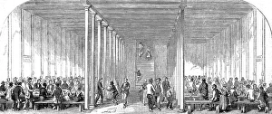 Images Dated 15th December 2004: Dining Room on board an Emigrant Ship, 1852