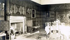 Panelling Prints: Dining Room, Kilconquhar House, Kilconquhar, Fife, Scotland Date: 1930s