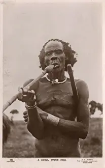 Bracelet Prints: A Dinka Man - Sudan, Upper Nile