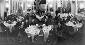 Anniversary Collection: Dinner given by Alexander Duckham at the Savoy Hotel