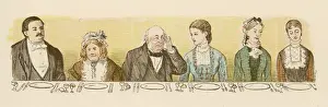 Dinner Party Guests 1878