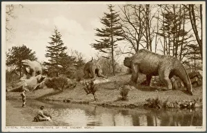 Dinosaurs Collection: Dinosaur Models 1930S
