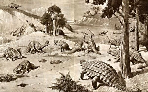 Alberta Gallery: Dinosaurs of the Upper Cretaceous Period - Alberta, Canada