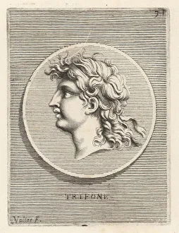 Ignatio De Lazari Prints: Diodotus Tryphon, Greek king of the Seleucid Empire