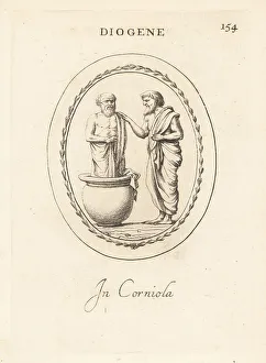 Carnelian Prints: Diogene. In corniola