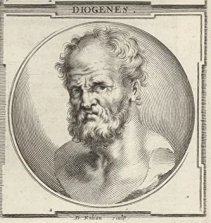 4th Century Bc Prints: Diogenes the Cynic, Greek philosopher, c.412-323 BC