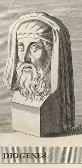 4th Century Bc Prints: Diogenes, Greek philosopher, c.404-323 BC