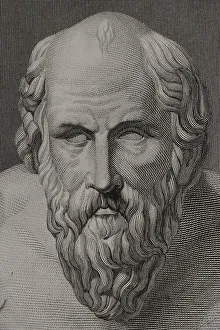 Diogenes of Sinope (ca. 412 BC - 323 BC). Greek philosopher