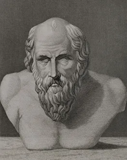 Roca Prints: Diogenes of Sinope (ca. 412 BC - 323 BC). Greek philosopher