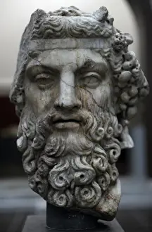 Dionysus. Bust. 2nd century AD. Marble