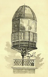 Revolving Prints: Dioptric revolving lighthouse