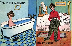 Images Dated 29th September 2020: Dip in the morning and Dip at Night