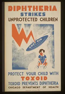 Prevents Prints: Diphtheria strikes unprotected children Protect your child w