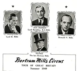 Bertram Prints: Directors of Bertram Mills Circus