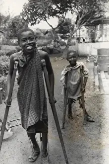 Crutch Prints: Disabled children, Ghana, West Africa