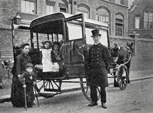 Disabled Children in London Going to School by Ambulance