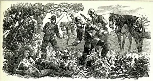 Hiding Prints: Discovery of the Duke of Monmouth disguised as a peasant