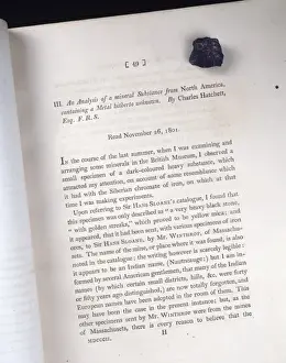 Oxide Prints: The discovery of Niobium