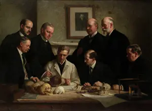 Cooke Prints: Discussion on the Piltdown Skull by John Cooke (1915)