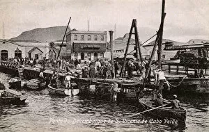 Verde Collection: Disembarkation pier, St Vincent Island, Cape Verde Islands