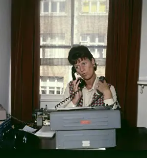 DISGRUNTLED RECEPTIONIST
