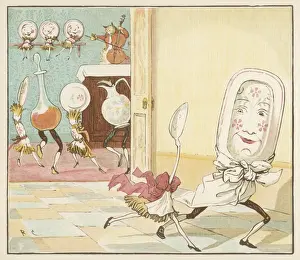 Spoon Prints: Dish & Spoon / Hey Diddle