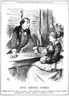 Dizzy Gallery: Disraeli / Civil Service
