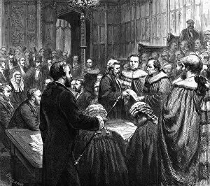 Oath Gallery: DISRAELI IN LORDS 1877