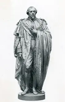 Beaconsfield Prints: Disraeli / Statue / Abbey