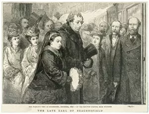 1877 Collection: Disraeli / Victoria Visit