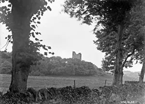 Strangford Prints: Distant view of Audleys Castle, Strangford