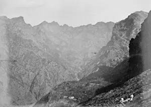 Distant view down gorge, c. 1870