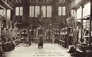 Distillation Prints: Distilling Benedictine at Fecamp, France