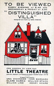 Images Dated 4th February 2020: Distinguished Villa, by Kate O Brien, Little Theatre, London