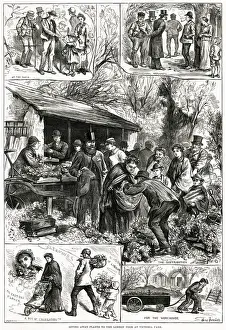 Distribution of Plants to Poor Londoners, Victoria Park