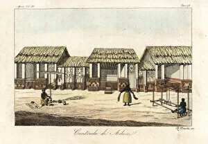 Giulio Collection: District of Adum in the town of Kumasi, Kingdom of Ashanti