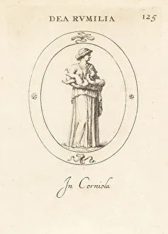 Carnelian Prints: Diva Rumina, Roman goddess of breastfeeding mothers