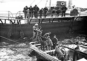 Diver in Aberdeen Harbour