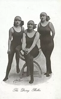 Fancy Collection: The Diving Belles music hall divers and aquatic acrobats