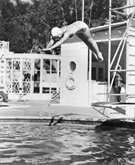 Craig Prints: Diving Girl